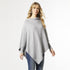 Dylan Sweater Poncho - Mid Heather Grey