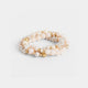 Katrina Stretch Bracelet Stack - Pink