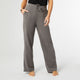 Smooth Wide Leg Pant - Charcoal