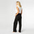 Smooth Wide Leg Pant - Black