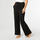 Smooth Wide Leg Pant - Black