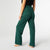 Smooth Wide Leg Pant - Evergreen