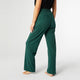 Smooth Wide Leg Pant - Evergreen