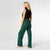 Smooth Wide Leg Pant - Evergreen