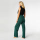 Smooth Wide Leg Pant - Evergreen