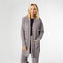 Weekend Brushed All Day Pocket Cardigan - Grey - Final Sale