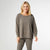 Weekend Brushed Side Zip Raglan Sleeve - Spruce