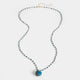 Phoebe Necklace - Blue