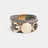 Margot Magnetic Bracelet - Grey