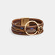 Remington Magnetic Bracelet - Cognac