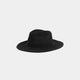 Chenille Criss Cross Ranch Hat - Black