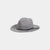 Cable Ranch Hat with Belt - Grey