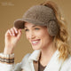 Sherpa Pony Hat - Brown