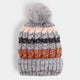 Telluride Winter Knit Hat - Light Grey Multi