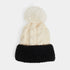 Colorblock Hat - White/Black