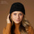 Convertible Snood with Black Sherpa - Black