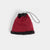 Convertible Snood with Black Sherpa - Deep Red