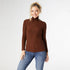 Reign Long Sleeve Turtleneck - Espresso