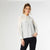 Wynter Hooded Sweatshirt with Lace Panels - Heather Grey/Ivory