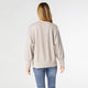 Tansy Supersoft Crew Neck Top - Taupe