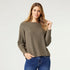 Relaxed Ciana Pullover Sweater - Olive Night