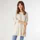 Heavenly-Luxe Relaxed Cable Knit Sweater - Oatmeal