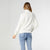 Lilibet Cable Knit Turtleneck Sweater - Cream