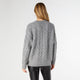 Casper Cable Knit Sweater - Light Heather Grey