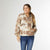 Liona Aztec Print Pullover Shacket - Cream/Rust Aztec