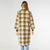 Graylynn Plaid Double Breasted Coat - Dusty Citron