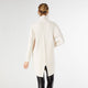 Heavenly-Luxe Long Cardigan with Lattice Back - Oatmeal