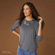 Erin Long Sleeve Tee - Beaujolais