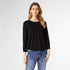 Erin Long Sleeve Tee - Black