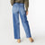 EverStretch Wide Leg Dual Wash - Medium Denim