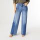 EverStretch Wide Leg Dual Wash - Medium Denim