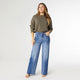 EverStretch Wide Leg Dual Wash - Medium Denim