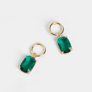 Silent Night Earrings - Green