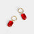 Silent Night Earrings - Red