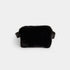 Estelle Faux Fur Sling Bag - Black