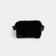 Estelle Faux Fur Sling Bag - Black