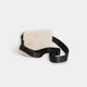 Estelle Faux Fur Sling Bag - Winter White