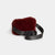 Estelle Faux Fur Sling Bag - Dark Red