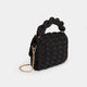 Lucinda Braided Crossbody - Black