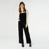 Fran Corduroy Overalls - Black