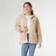 Elias Knit Hooded Jacket - Oatmeal