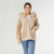 Elias Knit Hooded Jacket - Oatmeal