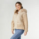 Elias Knit Hooded Jacket - Oatmeal