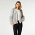 Sidra Loop Knit Cardigan - Grey