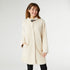 Joella Brushed Knit Coat with Broach - Oatmeal