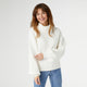 Maren Cable Knit Turtleneck Sweater - Winter White